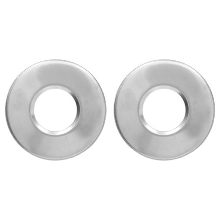 2 stk. svømmebassin stige roset dækplade til 4,2 cm stige rør pool håndliste udskiftningsdele