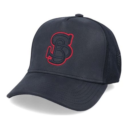 Strøm & Borg - Svart trucker Keps - Kalmar Black Trucker @ Hatstore