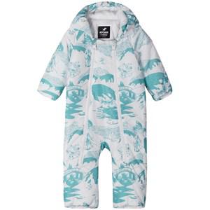 Reima Cold Mint Moomin Knytte Baby Coverall 50/56 cm - Coveralls - 50/56 cm - Blue - Junge