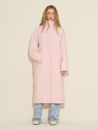 Holzweiler Steilia Light Fill Long Jacket - Pink - Women's - Small
