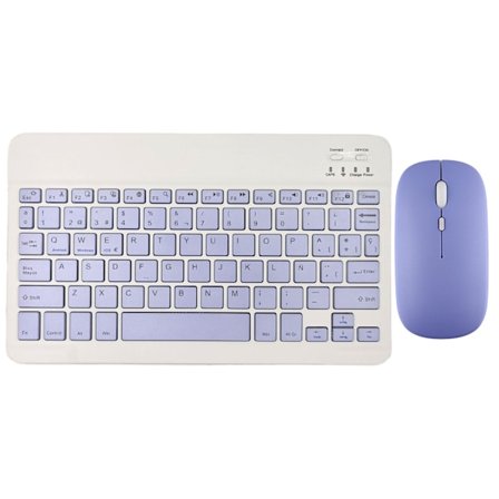 Trådlöst tangentbord och mus för iPad Air 5, 4 Pro, 11, Bluetooth, spanska, engelska, Android, iOS, Windows, telefon, surfplatta