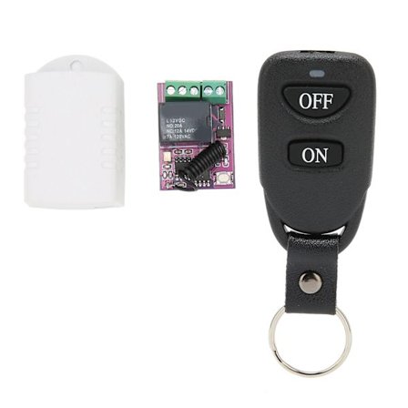 Trådlös reläfjärrkontroll Relä RF-fjärrkontroll Ljusströmbrytare för belysning Hissar Elektriska dörrar och fönster 12V