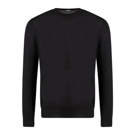 Malo - Stickade Tröjor - Svart - Herr - Storlek: 5xl, Herr, Storlek: 5XL