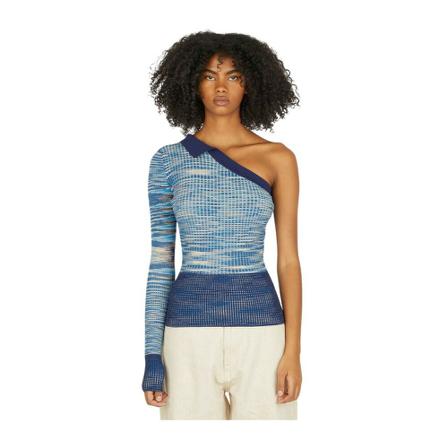 Jacquemus Tops , Blauw , Dames , Maat: XS