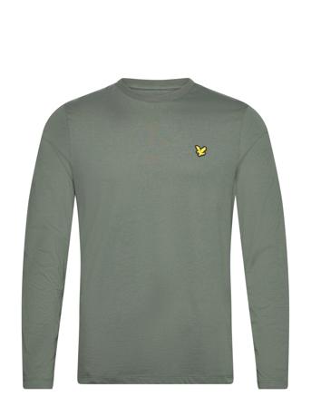 Long Sleeve Martin Top T-shirts Long-sleeved Grønn Lyle & Scott Sport*Betinget Tilbud