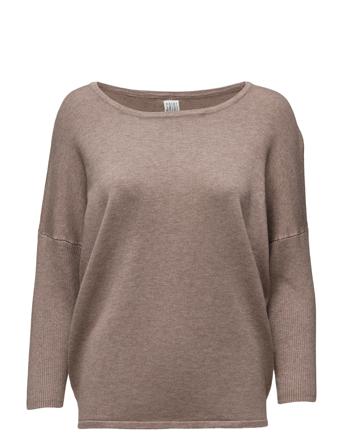 A2561, Milasz R-Neck Pullover Pullover Beige Saint Tropez