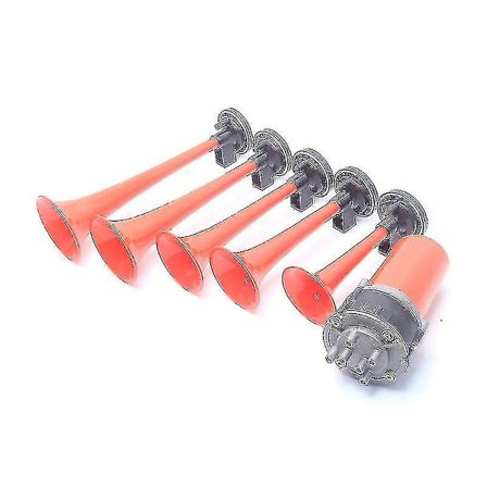 5 Trompet Musikalsk Dixie Of Hazzard Elektronisk Horn Sammensæt Bil Lastbil Båd 12v 125db