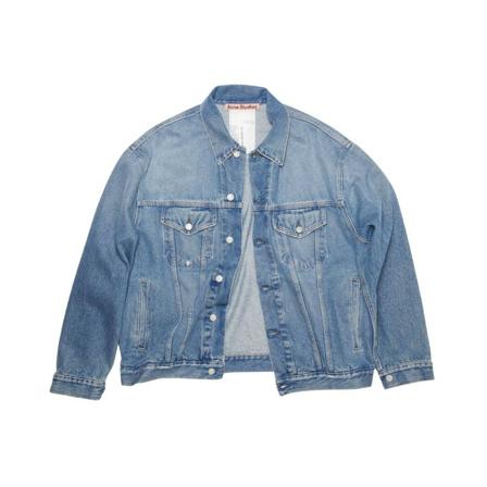 Acne Studios Denim Jacka blå, Herr, Herr, Storlek: L