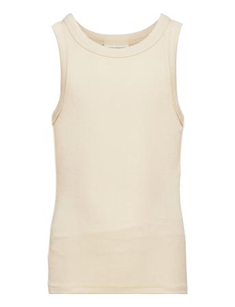 Top T-shirts Sleeveless Beige Petit By Sofie Schnoor