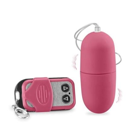 XL-Pink Fjärrkontroll Vibrerande Ägg