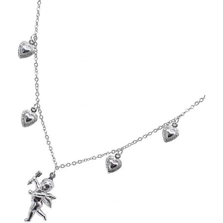 Kärlek Halsband Dam Halsband Dam Halsband Dam Halsband Amor Hänge Halsband Berlock Halsband Halsband Halsaccessoarer Grunge Smycke