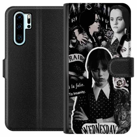 Huawei P30 Pro Plånboksfodral Wednesday Addams