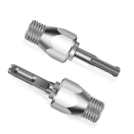 M22 Gjenge Elektrisk Hammer Drill Adapter Rundt/Firkantet Håndtak Slaghammer Drill Chuck Konverter Strømverktøy Tilbehør SDS