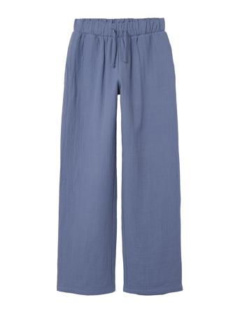 Nlfhussa String Straight Pant LMTD Blue