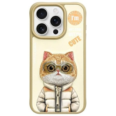 Nimmy Cool&Cute 2.0 katteveske for iPhone 15 Pro - grønn