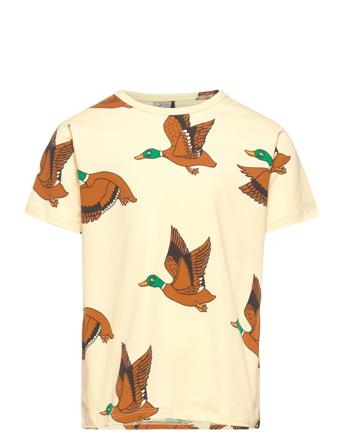 Ducks Aop Ss Tee T-shirt Multi/mønstret Mini Rodini