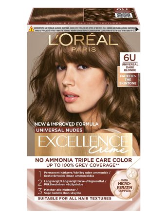 L'Oréal Paris L'oréal Paris Excellence Universal Nudes 6U Universal Dark Blonde - Nude - ONE SIZE