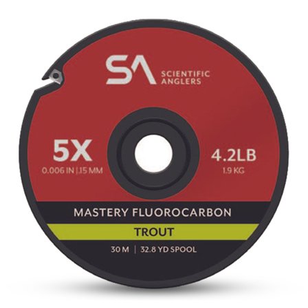 SA Mastery Trout Fluorocarbon Tippet - 1X (0,25 mm)