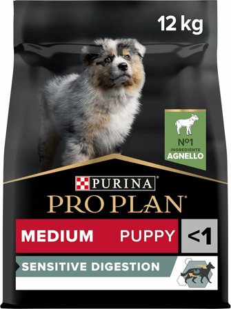 Purina Pro Plan Sensitive Digestion Medium Puppy Con Agnello