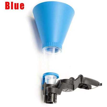 ING trakt for fylling av bilmotorolje, spesielt traktefyllingssett for bensin, justerbar trakt for universell bilmotorolje (blå)