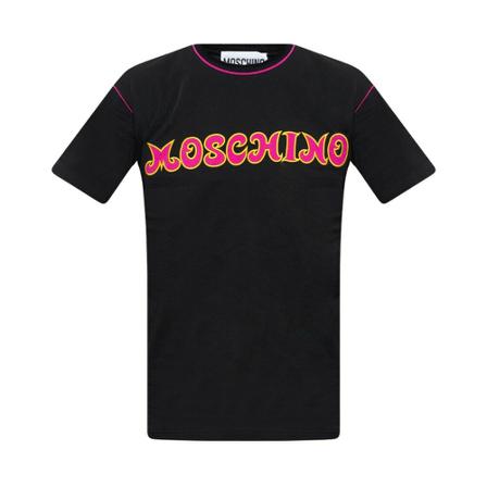 Moschino T-shirt with logo Sort, Herre