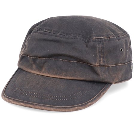MJM Hats - Ruskea army Lippis - Casual Cotton Mix Brown Army @ Hatstore
