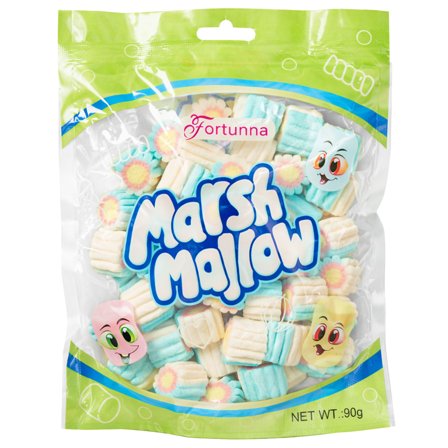 Marshmallows Blåvita Blommor 90g