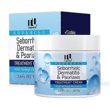 1-3X Seborrheisk Dermatitis Creme, Hovedbundsbehandling til Psoriasis & Follikulitis, Lindrende Tør Kløende Hovedbund