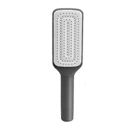 Rotatable Self Cleaning Hair Brush - Anti-Static Design with Massage Bristles for Tangle-Free Styling and Scalp Massage