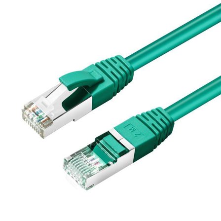 MicroConnect koblingskabel - 10 m - grønn