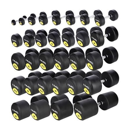 Stång - hantel - vikt Hms Hanteln HG PRO gummibelagd 1 x 5 kg