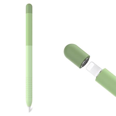Hållbar silikon, skyddskondensatorpenna lämplig för Apple Capacitor Pen 1:a generationen silikon skyddande lock skyddande skal anti-drop