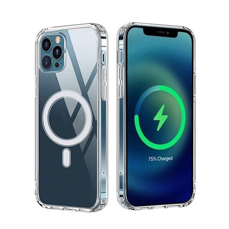 MagSafe-skal för iPhone 17 Pro Max – Transparent