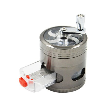 Jauhin Herb Grinder Spice Grinder, jossa rikkoutumaton ruostumattomasta teräksestä valmistettu jauhin