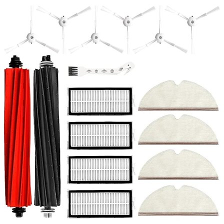 Hovedbørste, HEPA-filter, moppeputer for støvsuger Q8 Max /q8 Max +/q5 Pro/q5 Pro+