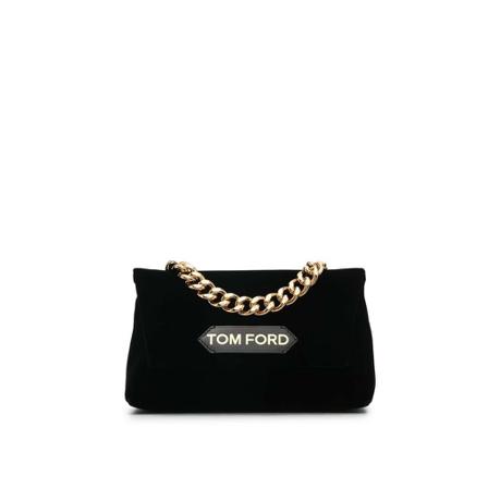Tom Ford, Clutches Zwart, Dames, Maat:ONE Size,leer