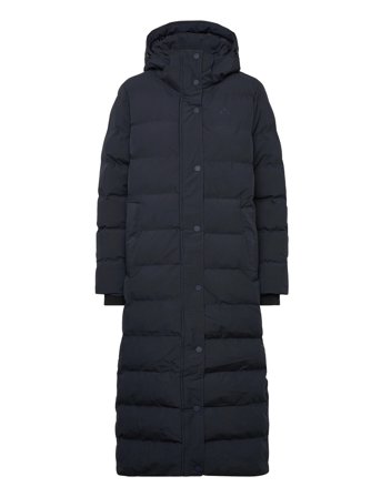 Joana W Long Puffer Jacket Navy Whistler