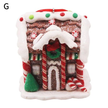 Christmas House Hanging Pendant Christmas Pepparkakshus G G