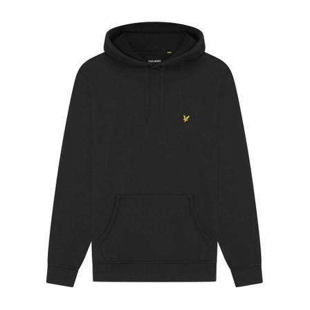 Lyle & Scott, Pullover Hoodie Czarny, Mężczyzna, Rozmiar: XL