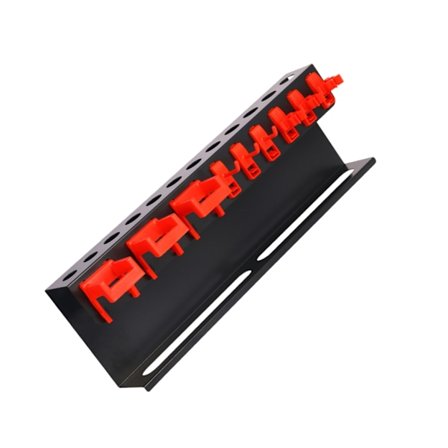 Hængende Stativ Pladsbesparende Opbevaringssystem Til Bilpleje Børster Og Sprøjter