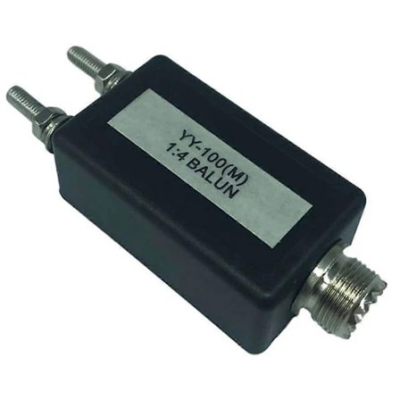 /EA/100W 1:4 HF Lyhytaaltoantenni Balun QRP Mini Baluns M-tyypin liitännälle Taajuus