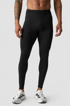 ICANIWILL - Thermal Seamless Leggings Black- Sportlegging - Heren - sportkleding van ICIW