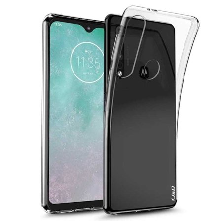 Motorola One Macro Stöttåligt Genomskinligt Skal Simple