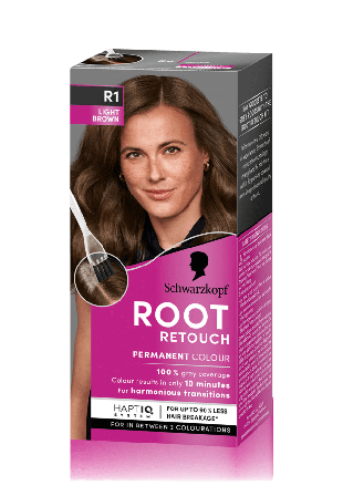 Schwarzkopf Root Retouch Permanent Colour Hårfärg Dam Brun 1ST