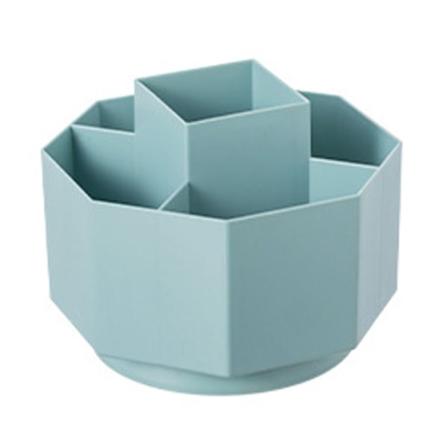 Roterende pennholder Skrivesaker Organizer BLÅ Blue