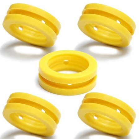 O-ringar Soda Maskin Co2 Cylinder Utbyte Karbonator Packningar 5 st, Packningar Ring för Ny Sodamaskin & Rosa Cylinder