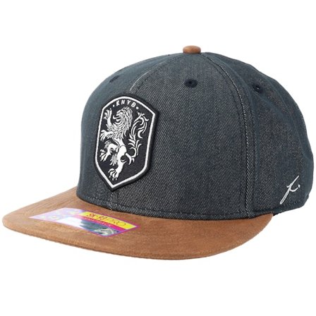 Fan Ink - Football Noir snapback Casquette - Netherlands Football Beyond Borders Black/Brown Snapback @ Hatstore