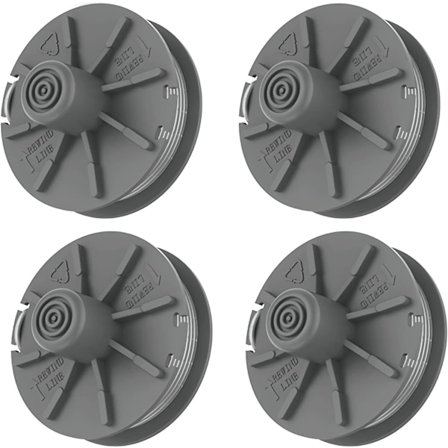 Trimmerspole, 4 stycken Φ1,65 mm 6,1 m 5307-20 Refill Spolelina för Trimmer, Spole för Gardena EasyCut ComfortCut PowerCut SmallCut Röjsågar