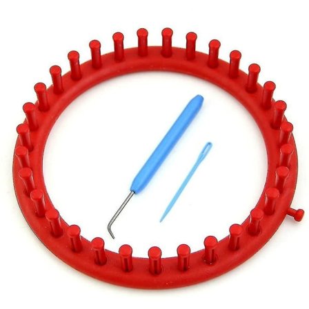 14cm/19cm/24cm Klassinen pyöreä pyöreä pipo Neulonta Knifty Neulonta Neulomattosetti