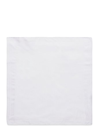 Handkerchief 1-Pack White Amanda Christensen